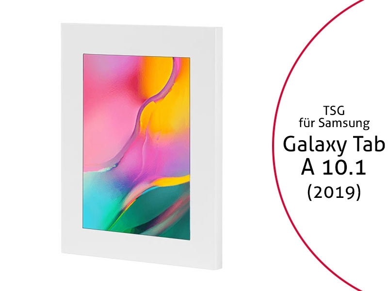 TabLines TSG065W Tablet Schutzgehäuse für Samsung Galaxy Tab A 10.1 (2019), weiß