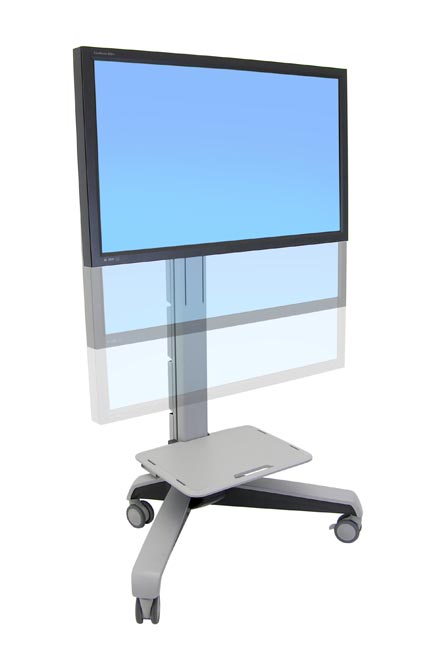 EOL - Ergotron Neo-Flex Mobile MediaCenter VHD, silber