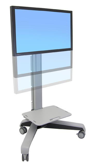 EOL - Ergotron Neo-Flex Mobile MediaCenter LD, silber