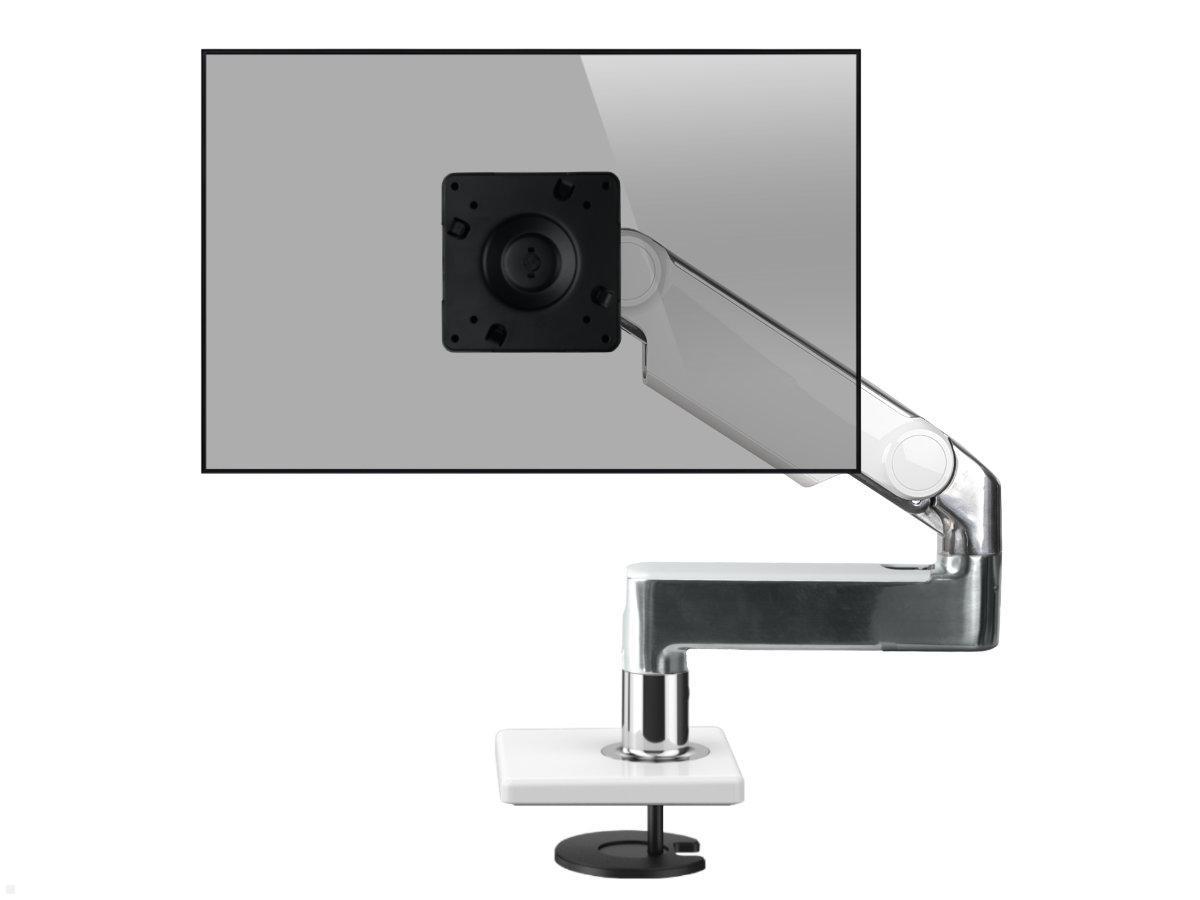 Humanscale M8.1 Monitor Tischhalterung Durchschraub, weiß