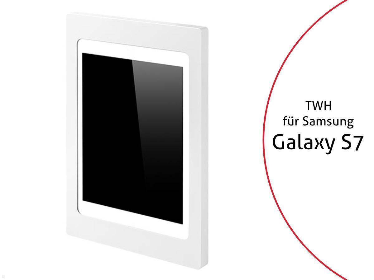 TabLines TWH029W Tablet Wandhalterung für Samsung Galaxy TAB S7 11.0 Zoll, weiß