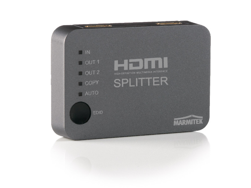 Marmitek Split 312 UHD HDMI Splitter mit 4K, 1x Eingang, 2x Ausgang