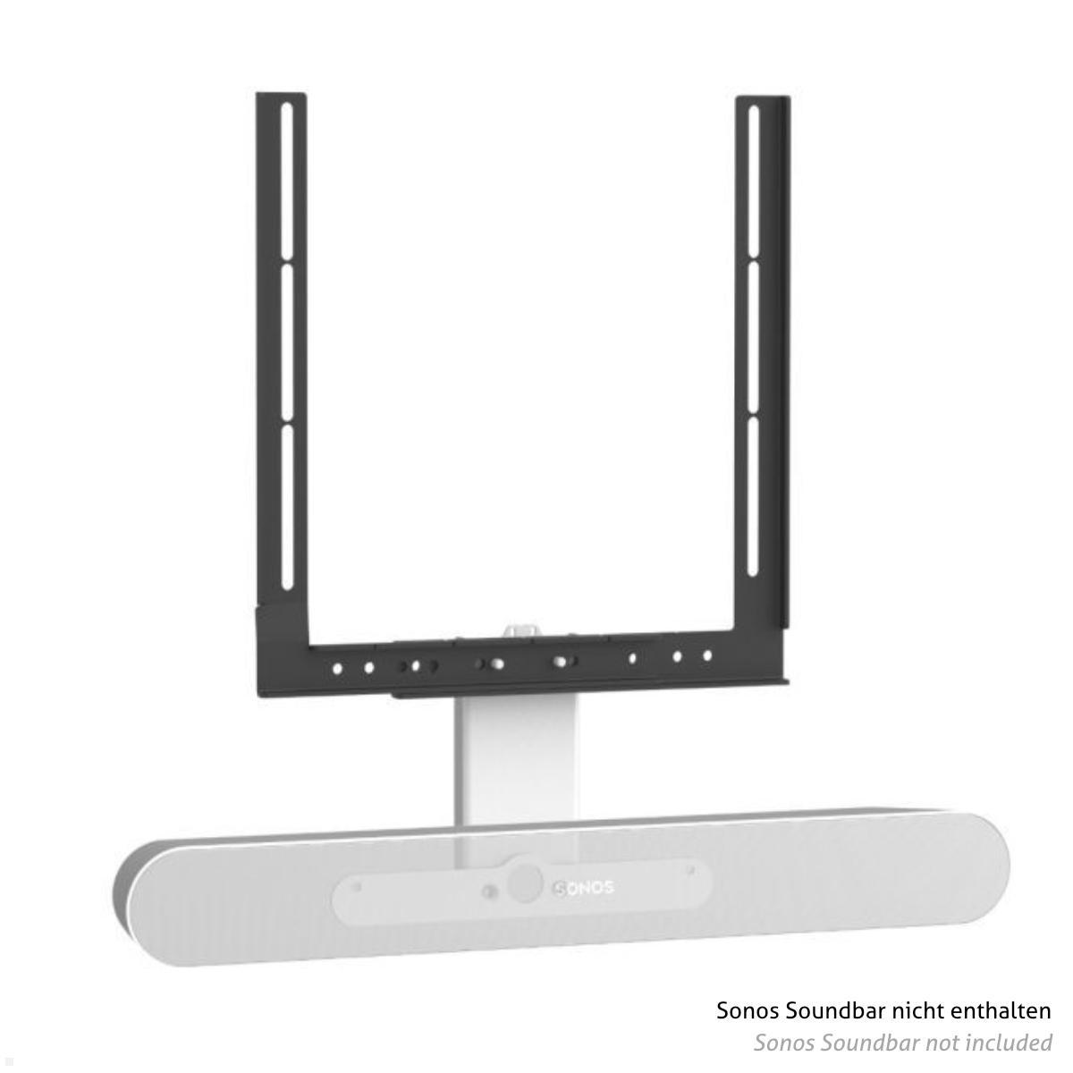 Cavus VESA Halterung für Sonos Ray Soundbar, weiß (CFSRAYW), Anwendungsbeispiel