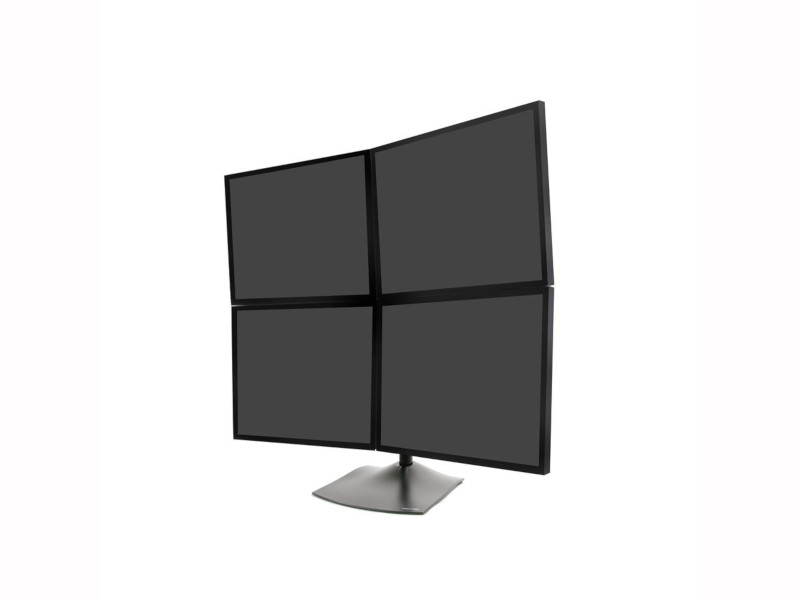 Ergotron DS100 2x2 Monitor Ständer Tisch, schwarz (33-324-200)