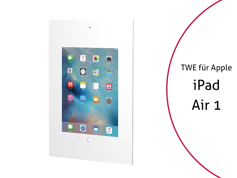 TabLines TWE022W Tablet Wandeinbau Apple iPad Air 1 - DS, HB