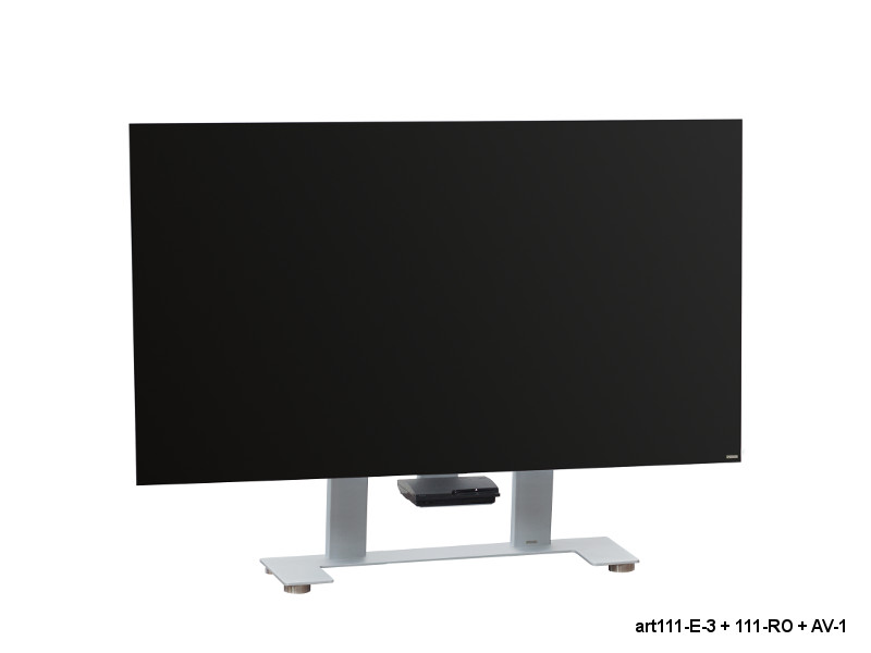 Wissmann omega art111-E-3S TV Standfuß bis 85Zoll silber