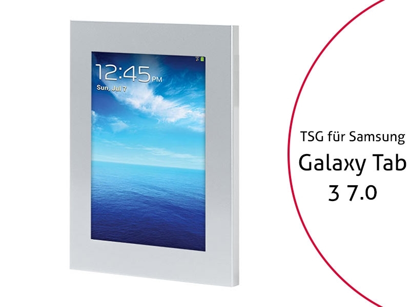 TabLines TSG007S Tablet Schutzgehäuse für Samsung Tab 3 7.0, silber