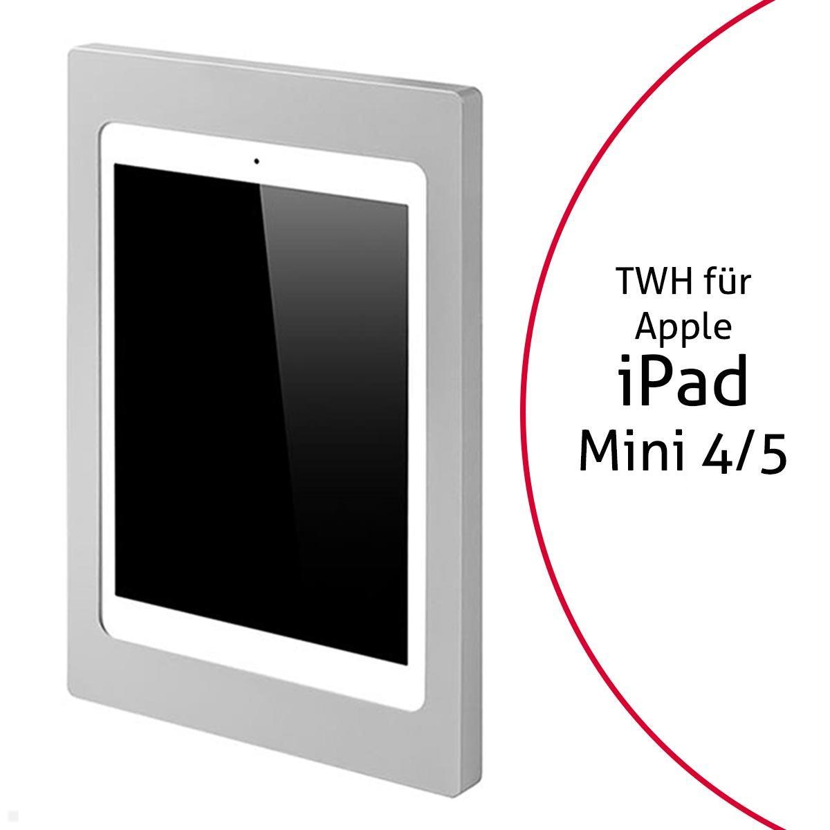 TabLines TWH046S Tablet Wandhalterung für Apple iPad Mini 4/5, silber