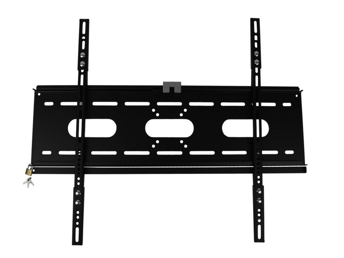 MonLines MWH012B flache TV Wandhalterung 42-100" abschließbar, schwarz