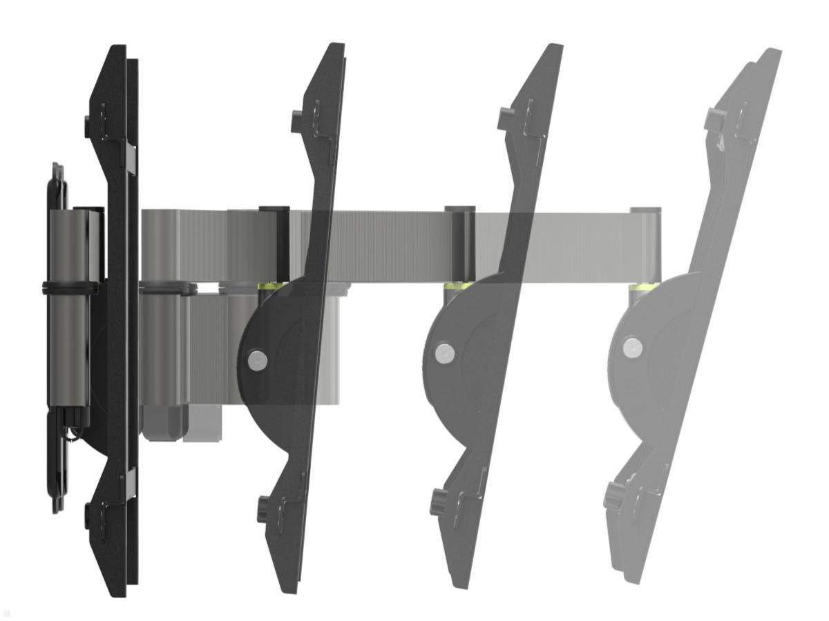 Erard EXO XXLTW3 schwenkbare / neigbare TV Wandhalterung 40-100 Zoll mikrometrischen Einstellungssystem