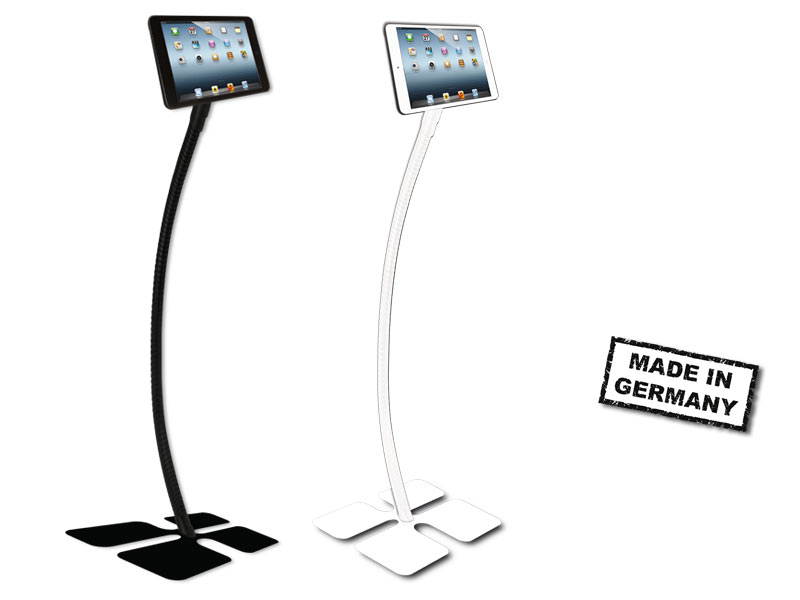 McMount iRackX Floorstand für iPad mini, schwarz Varianten