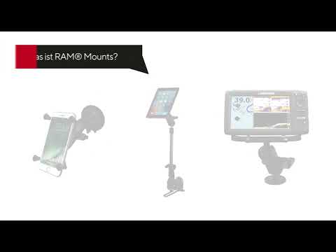 RAM Mounts X-Grip Handyhalterung Auto mit Saugnapf (RAM-B-166-UN10U)