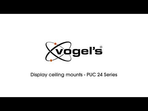 Vogels Connect-It PUC 2408 - 80 cm Säule für Deckenhalterung, silber