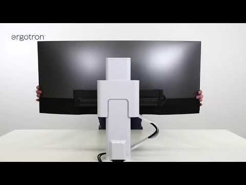 Ergotron TRACE Zubehör Adapter Dual auf Einzel Monitorhalterung (47-109-224)