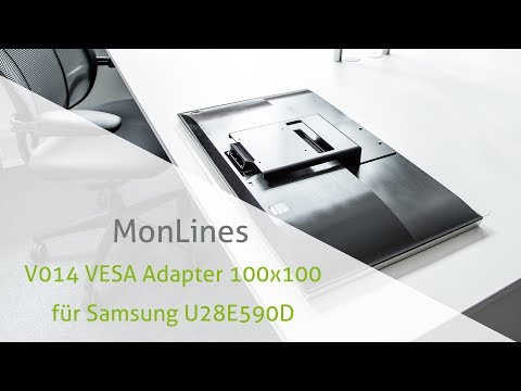 MonLines V014B VESA Adapter für Samsung U28E590D, U28E510